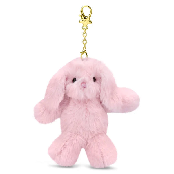 Pink Bunny Bag Charm