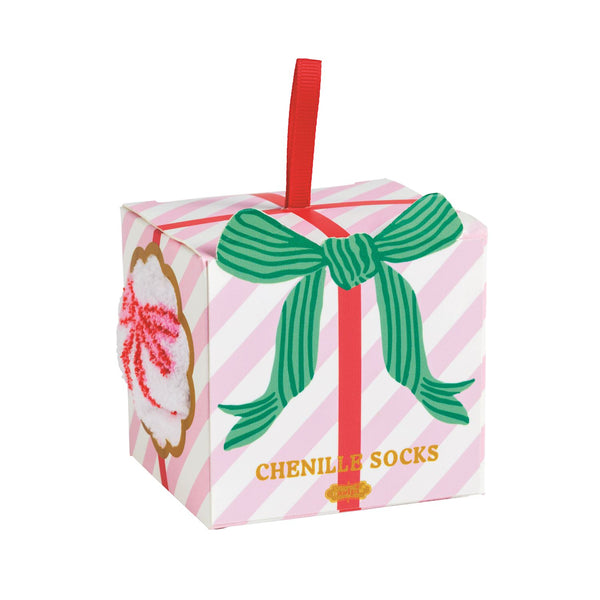 Green Holiday Socks- (Women's)