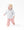 Country Girl Floral Quilted Jacket- Ivory/Mellow Rose