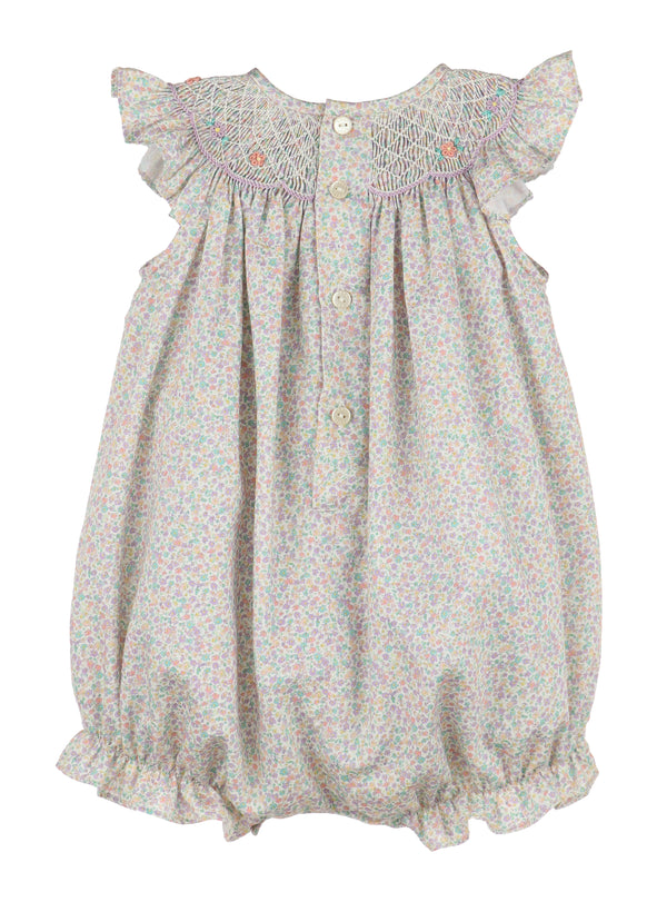 Floral Smock Bubble- Lilac