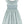 Tiny Floral Smocked Dress- Blue