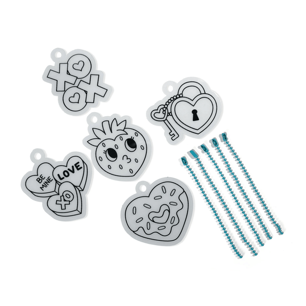 Mini Shrink-Its!: D.I.Y. Shrink Art Kit- Hugs & Kisses