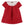 Randalls Bib Dress- Red