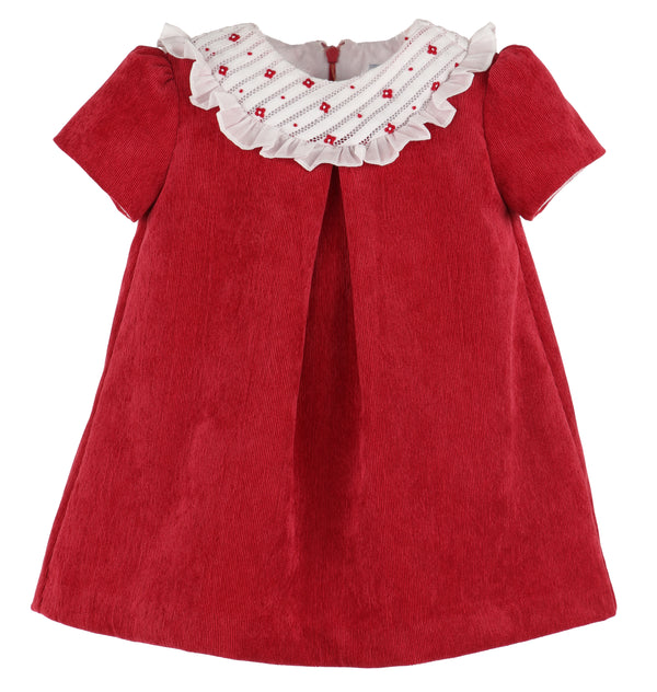 Randalls Bib Dress- Red