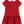 Randalls Collar Dropwaist Dress- Red