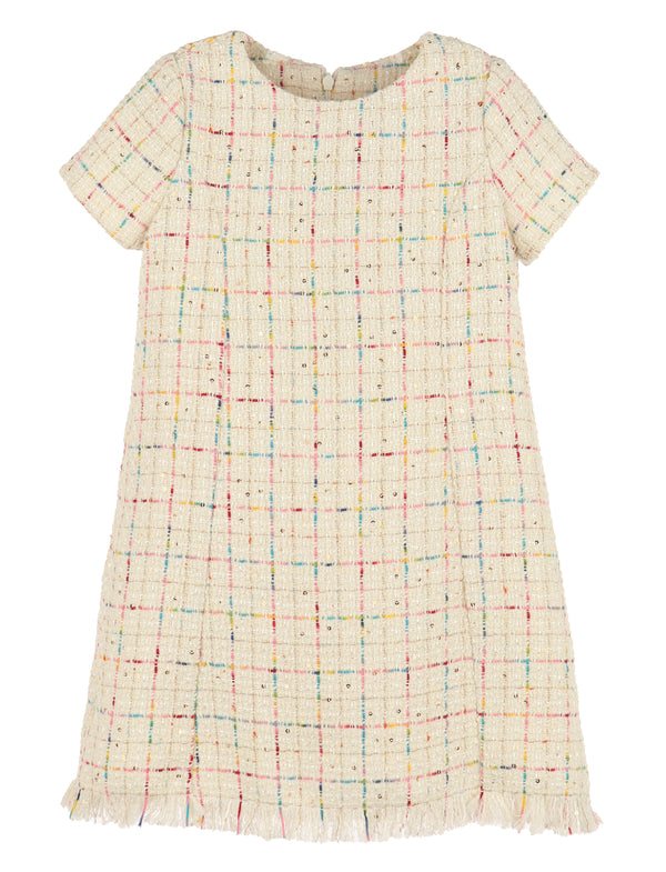 Tweed Dress- Ivory