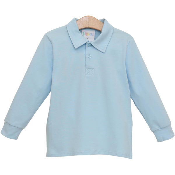 Michael Polo LS- Light Blue