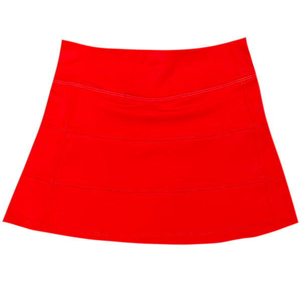 Red Tennis Skort