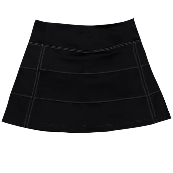 Black Tennis Skort