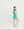 Teal Buttferfly Shorts