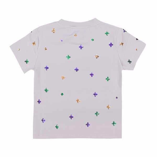 Throw Me Some Beads Sequin Shirt