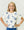 Royal Blue And White Cheer Shirt