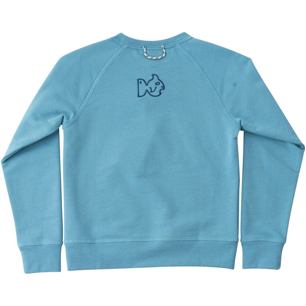 Crew Control Sweatshirt- Adriatic Blue