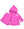 Fleece Jacket Wrap Close- Bright Pink