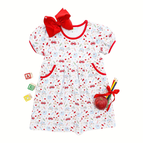 Easy As ABC Pocket Dress
