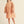 Crinkled Texture Puff Sleeve Dress- Sand