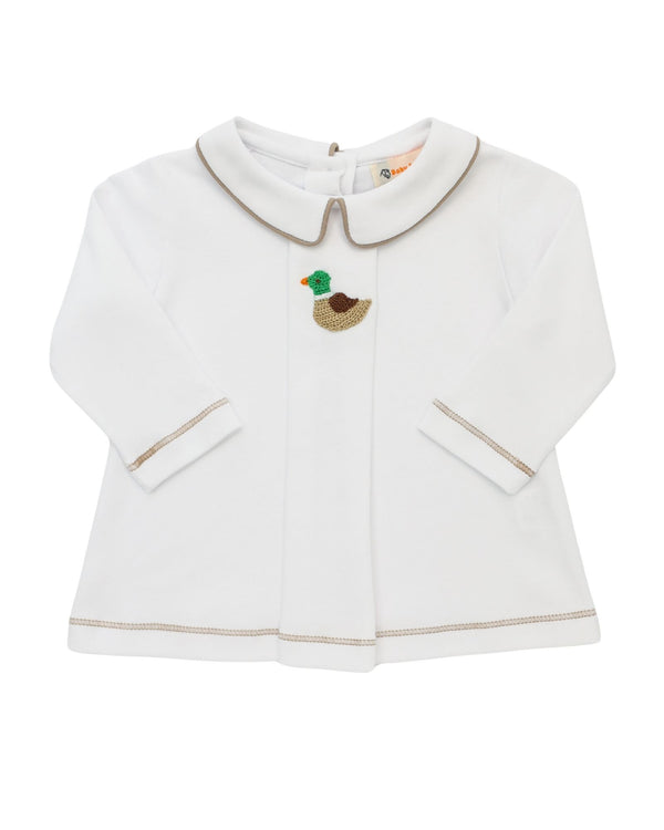 Crochet Duck Peter Pan Collar Shirt