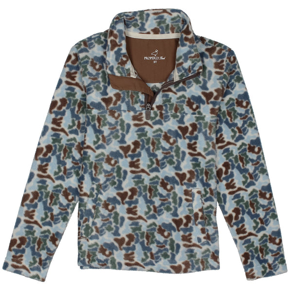 Sportsman Microfleece Pullover- Terra Camo