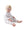 Baby Golf Carts Smocked L/S Romper- Pink/White