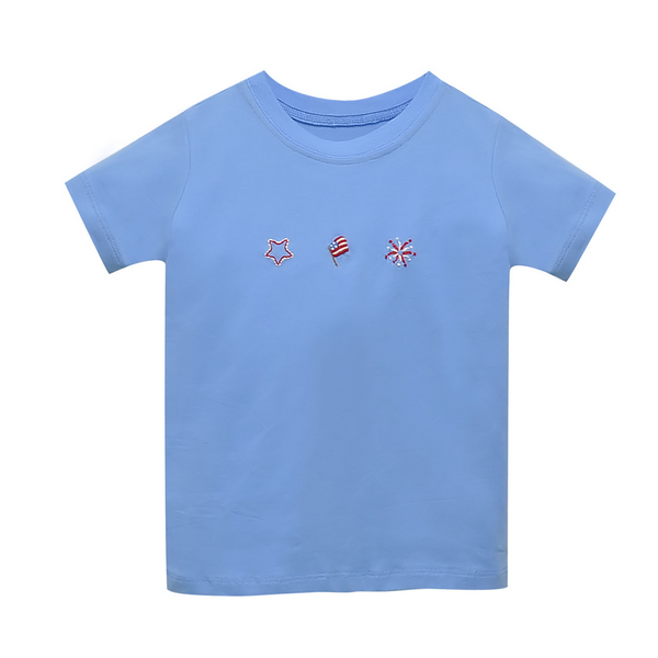 Houston Shirt- Red, White & Blue