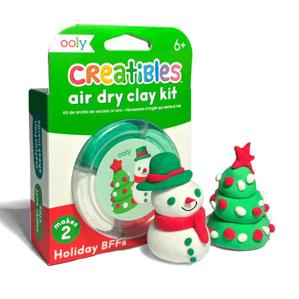 Creatibles: Air Dry Clay Kit- Holiday BFFs