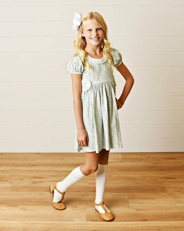 Floral Gwen Tab Dress