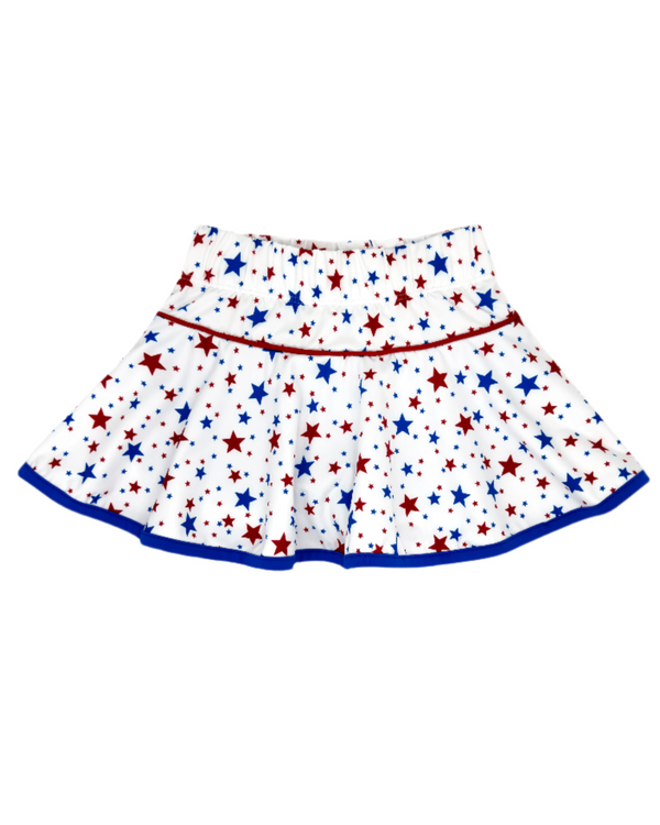 Quinn Skort- A Star Is Born, Candy Apple Red, Resort Royal