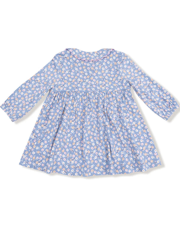 Country Calico Jill Dress L/S W/ Diaper Cover