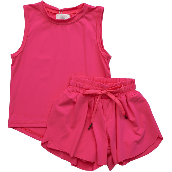 Hot Pink Swing Shorts