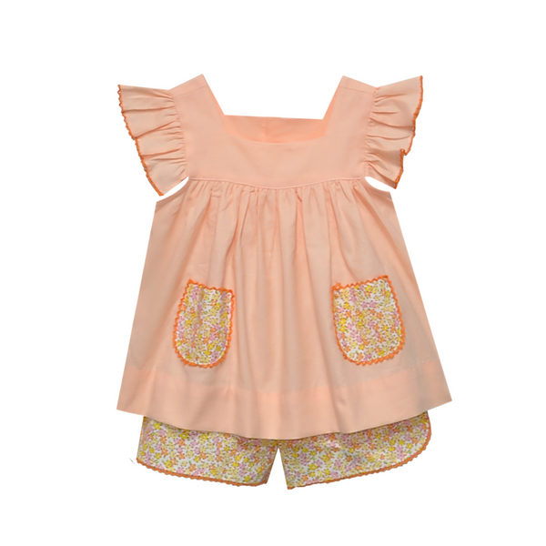 Lilibet Bloomer/Short Set- Petal + Play