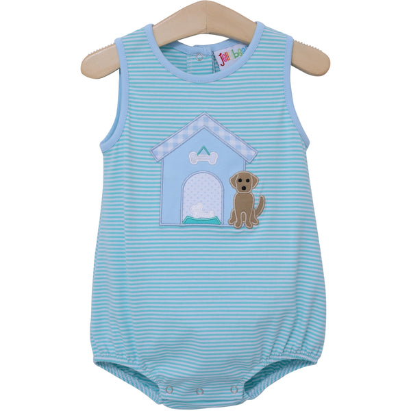 Dog House Applique Bubble