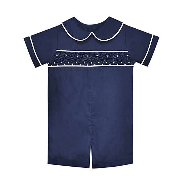 Williams Romper- Navy