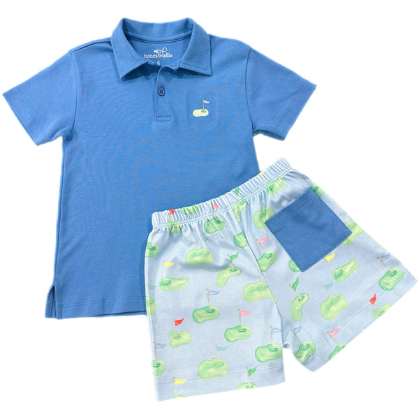 Putt-er Up Knit Shorts