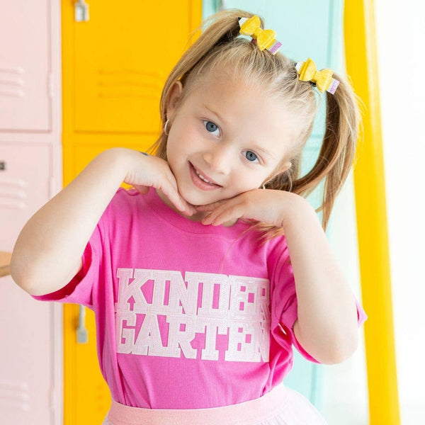 Kindergarten Sequin Patch T-Shirt