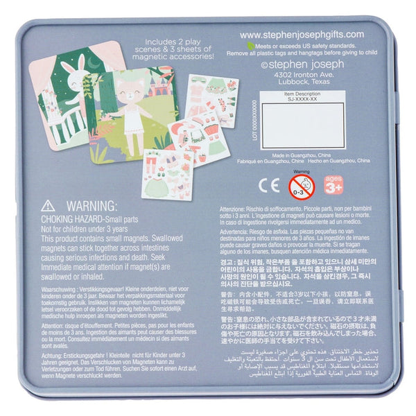 Travel Tin Magnetic Dress-Up: Bunny/Cat