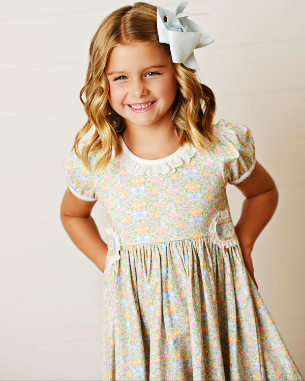 Pumpkin Harvest Gwen Tab Dress