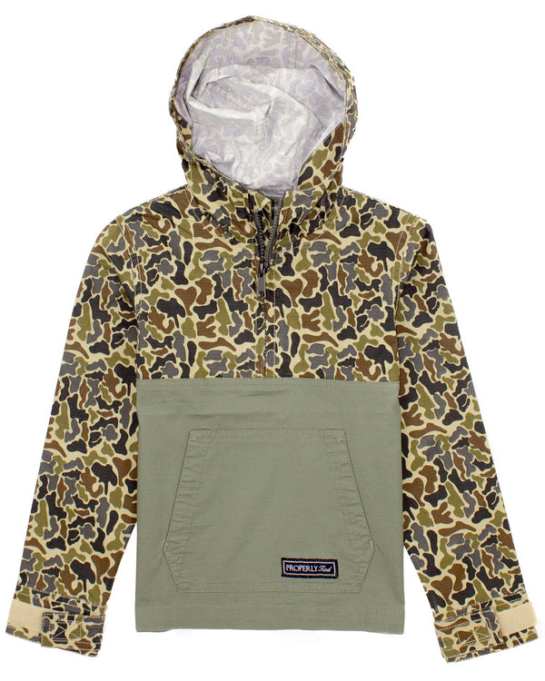 Ridge Anorak- Vintage Camo