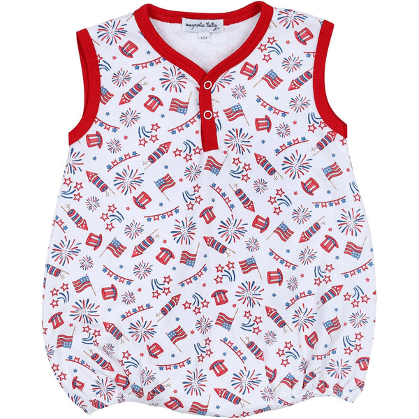 Red, White and Blue! Sleeveless Bubble