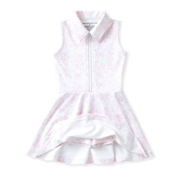 Pink Toile Tennis Dress