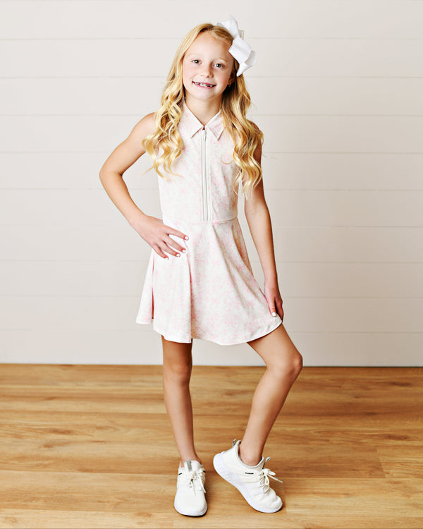 Pink Toile Tennis Dress