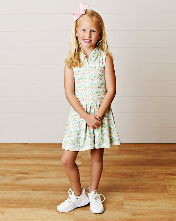 Floral Bloom Tennis Dress