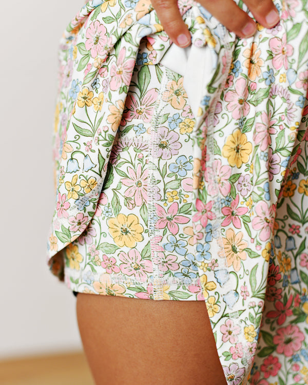 Boho Floral L/S Tennis Dress