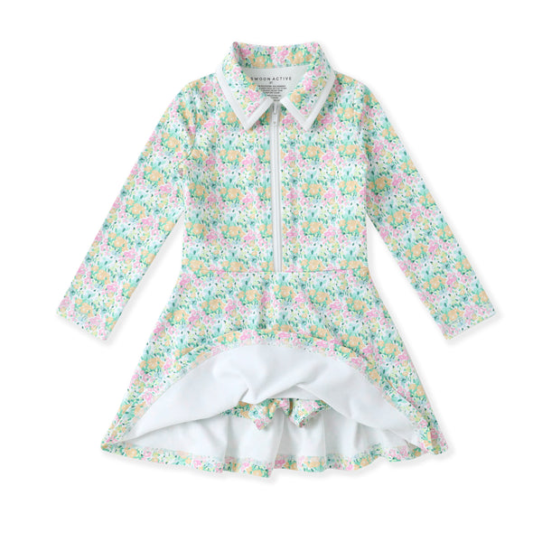 Floral Bloom L/S Tennis Dress