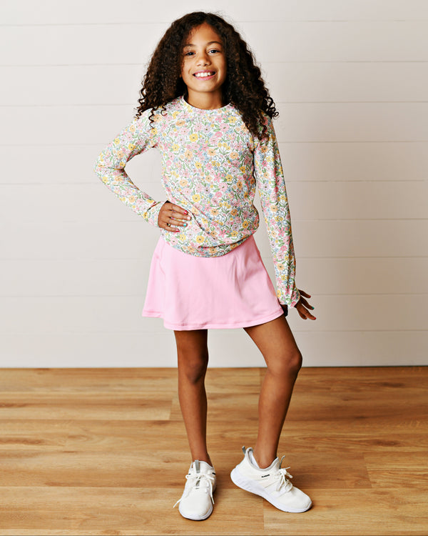 Pink & Boho Tennis Skort