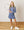Navy Ditsy Floral Zip Pullover Top