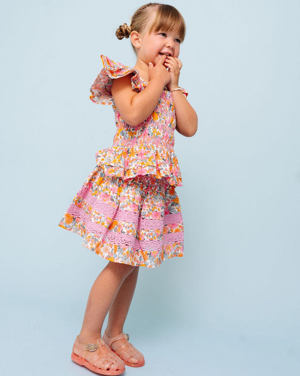 Retro Floral Kate Blouse