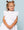 White Geometric Embroidery Rebecca Ruffle Dress