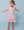 Woodblock Floral Mirrorball Dress