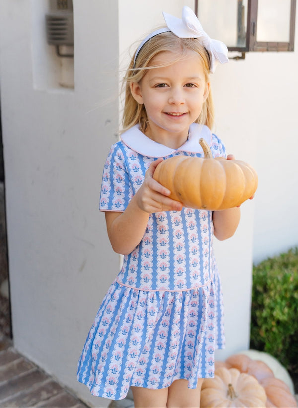 Libby Dress- Harvest Ribbon Floral