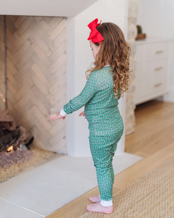 Alden Pajama Pant Set- Candy Cane Lane